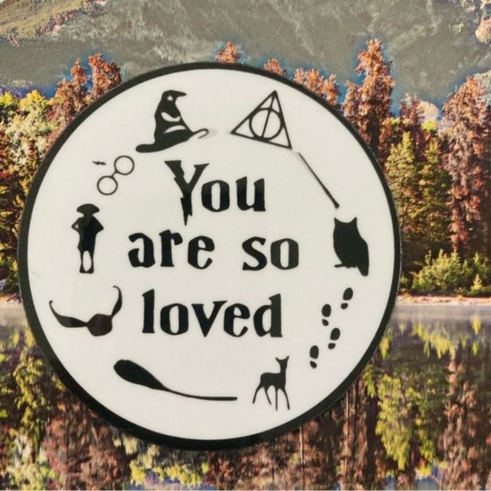 (7/$15) Durable Waterproof Sticker - Movie Quote Sticker - Harry Potter